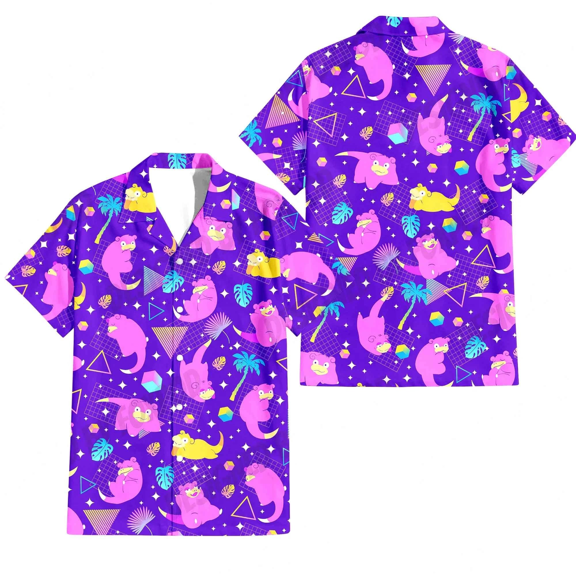 Hawaiian Shirts For Men Short Sleeve Tops New Coconut Treeo Graphic 3d Shirt Fashion Streetwear 5XL Summer Clothing Men's Blouse