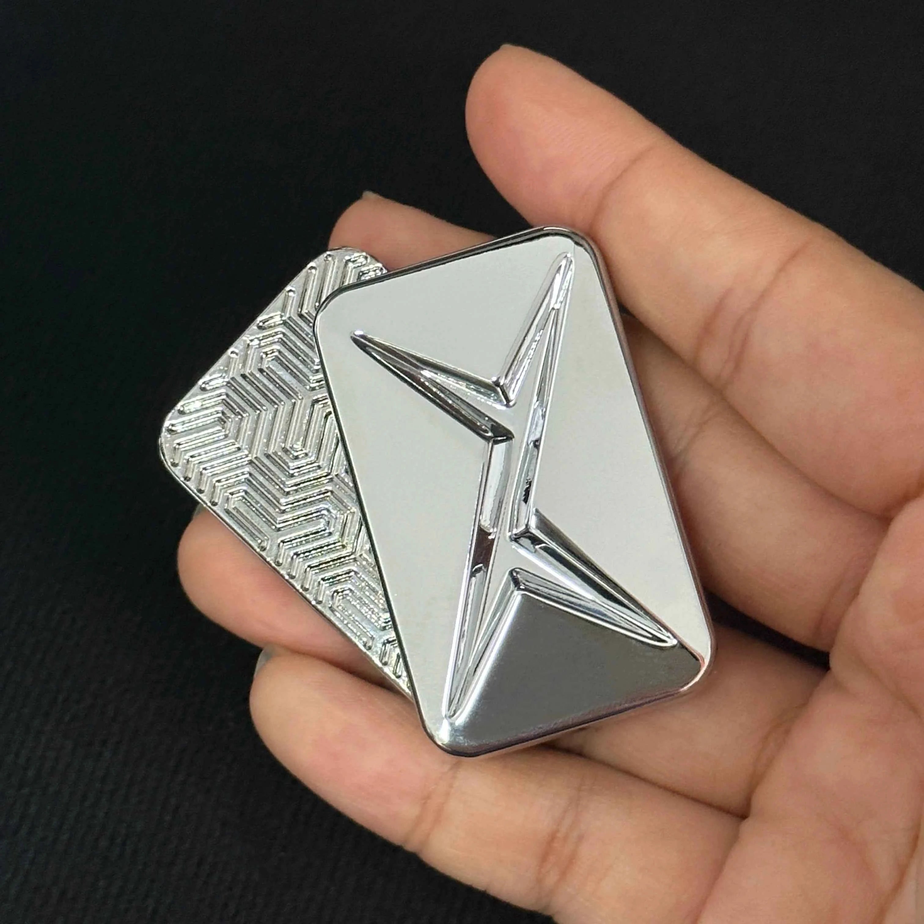 EDC Fidget Sliders Slider Metal Fidget Toys Stress Relief for Adults Magnetic Metal Infinite Fidget