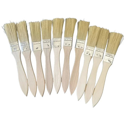 mane brushes, (4-Pack) suitable for art, handicrafts, plastering, painting, glue application, wooden handles