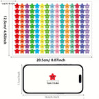 450-3000 Sheet Happy Face Stars Reward Sign Stickers Pack DIY Skateboard Suitcase Stationery Decals Decor Phone Laptop Gift Toys