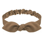 New Boho Women Soft Solid Print Headbands Vintage Cross Knot Elastic Hairbands Turban Bandanas Girls Hair Bands Hair Accessories