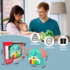 Kids Cartoon Piano Keyboard with Animal Sounds & Flashing Lights