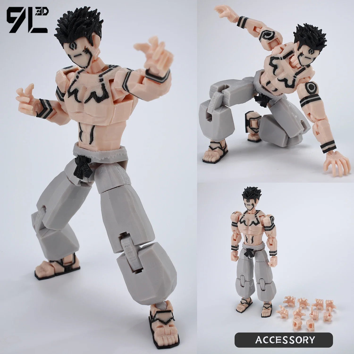 Jujutsu Kaisen Dummy13 Movable Action Figure – Gojo, Sukuna & Anime Model Toy