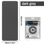 1/10pcs Cooling Towel Instant Relief Microfiber Cool Towels Chilling Neck Wrap Ice Cold Rags Sports Fitness Camping Hiking
