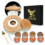 Cocktail Smoker Kit,Smoking Set ,Old Fashioned Whiskey Smoker Drinks Kit,Cocktail Accessories for Whiskey,Drink