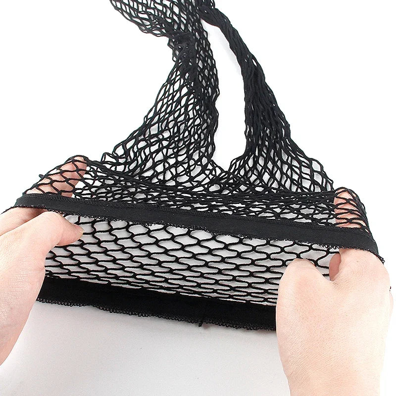 Simplejewejl Hot Women Long Sexy Hollow Out Fishnet Stockings Pantyhose Black Waist Tights Panty Lingerie High Quality