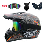 Full Face Motorcycle Helmet Off-road Motorbike Free Shipping Send 3 Gifts Downhill AM DH Cross Capacete Motocross Casco helmets