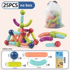 Magnetic Constructor Blocks STEM Building Set for Creative Kids