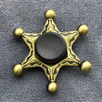 New Bronze Metal Alloy Fidget Spinner R188 Mute Bearing Hand Spinner Fingertip Gyro Stress Relief Toys Gifts