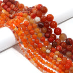 1String/Lot 4 6 8 10 12mm Natural Stone Round Tiger Eye Crystal Turquoises Spacer Beads For DIY Crafts Ornament Making Supplies