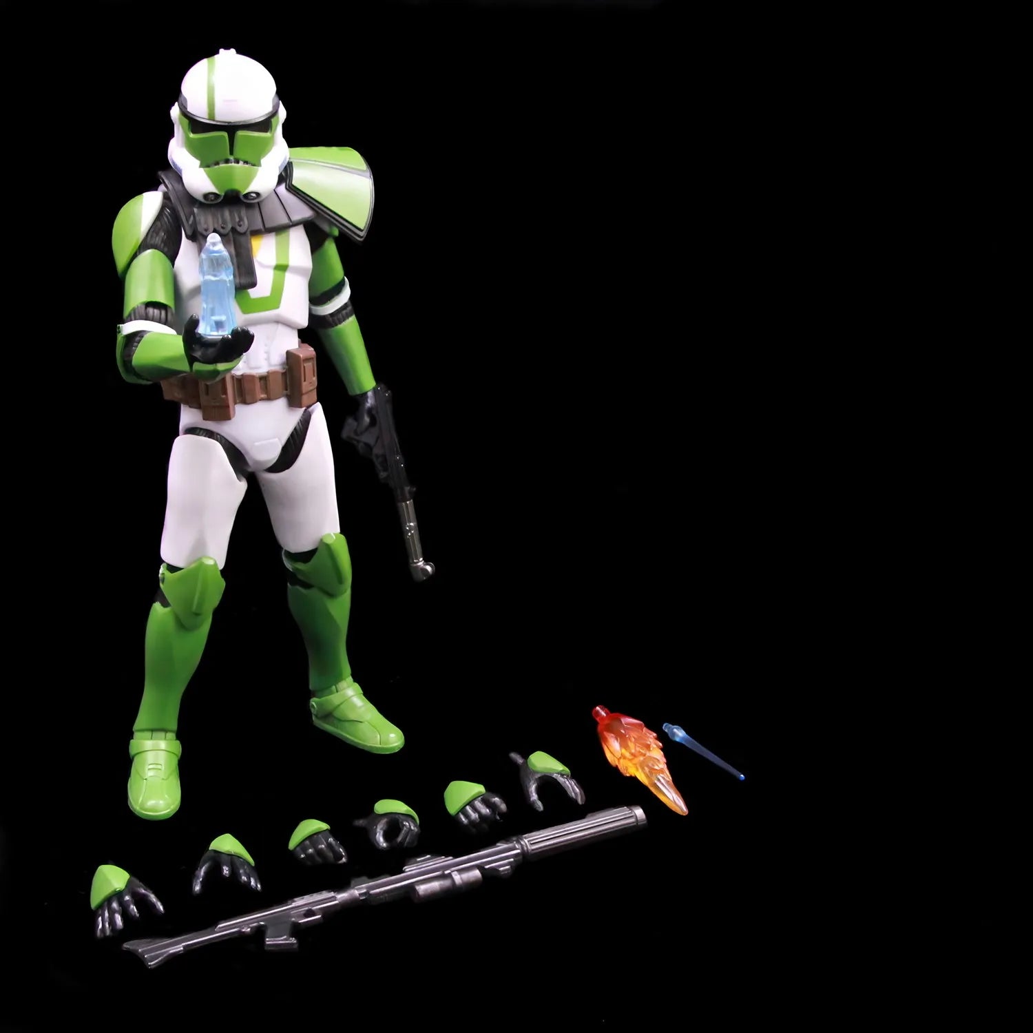 New Body(JOV3.0) Star Wars Commander Doom's Unit Clone Command ARC Trooper Heavy JET Doom Legion Battlefront II 6" Action Figure