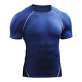 2026 Compression T Shirt Men Summer Sportswear Running T-shirt Elastic Quick Dry Sport Tops Tee Athletic Gym Workout Shirts Men