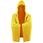Cooling Hooded Cloak lce Cool Poncho Cover Up Super Absorbent Oversized Hooded Towel Wrap, 4-in-1 for Swimming Beach Pool Travel