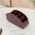 1pc Control Holder - Remote Caddy Tray Organizer for TV, Media Players, Pens,  Space-Saving Desktop & Bedside Table Organizer