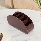 1pc Control Holder - Remote Caddy Tray Organizer for TV, Media Players, Pens,  Space-Saving Desktop & Bedside Table Organizer