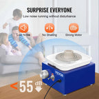 SucceBuy 2.6in/3.9in Mini Pottery Wheel 2 Turntables Ceramic Wheel Forming Machine Adjustable 0-300RPM Speed Detachable Basin