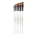 6pcs Artist Paint Brushes Set Artist Paintbrushes For Acrylic Oil Watercolor Acrylic Painting For Body Face Rock Canvas