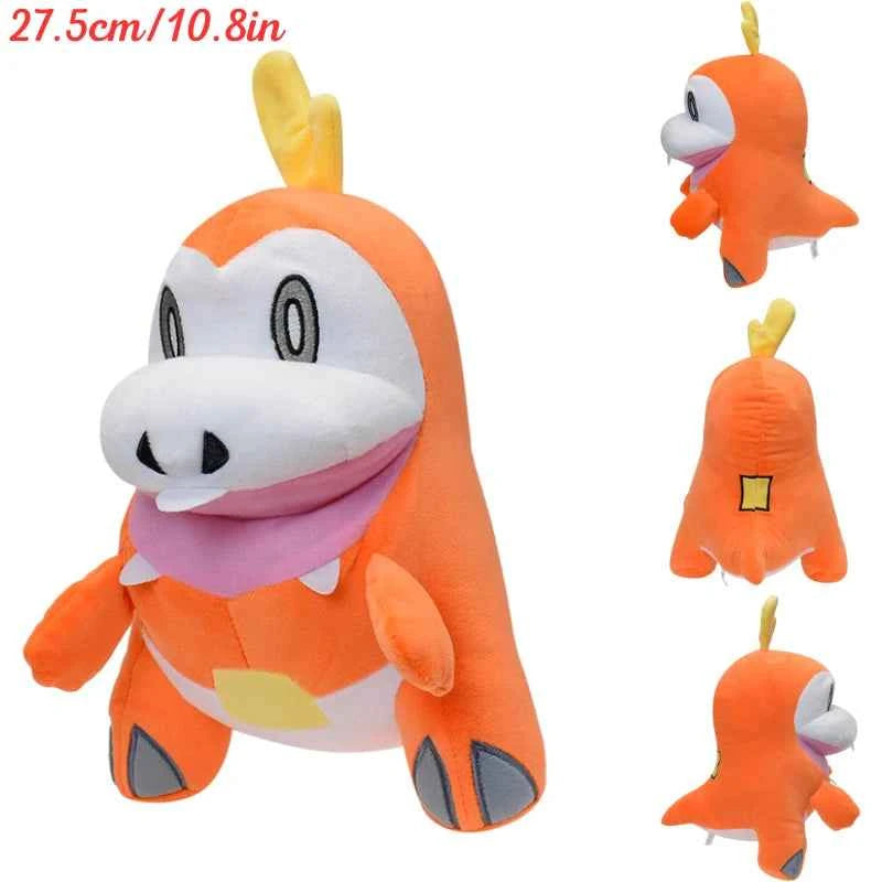 Pokemon Sprigatito Fuecoco Quaxly Kawaii Plush Toys Cute Anime Scorbunny Cinderace Stuffed Animals Peluche Dolls Festivals Gifts
