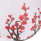 1PC Plum Blossom Paper Lanterns Chinese Japanese Style Hanging Lamp Outdoor Garden Wedding Holiday Party Decorations