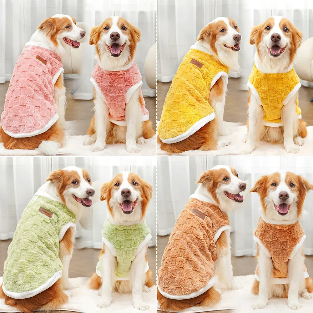 Winter Warm Dog Sweater for Large Dogs – Cozy Pet Pullover Coat (S–6XL)
