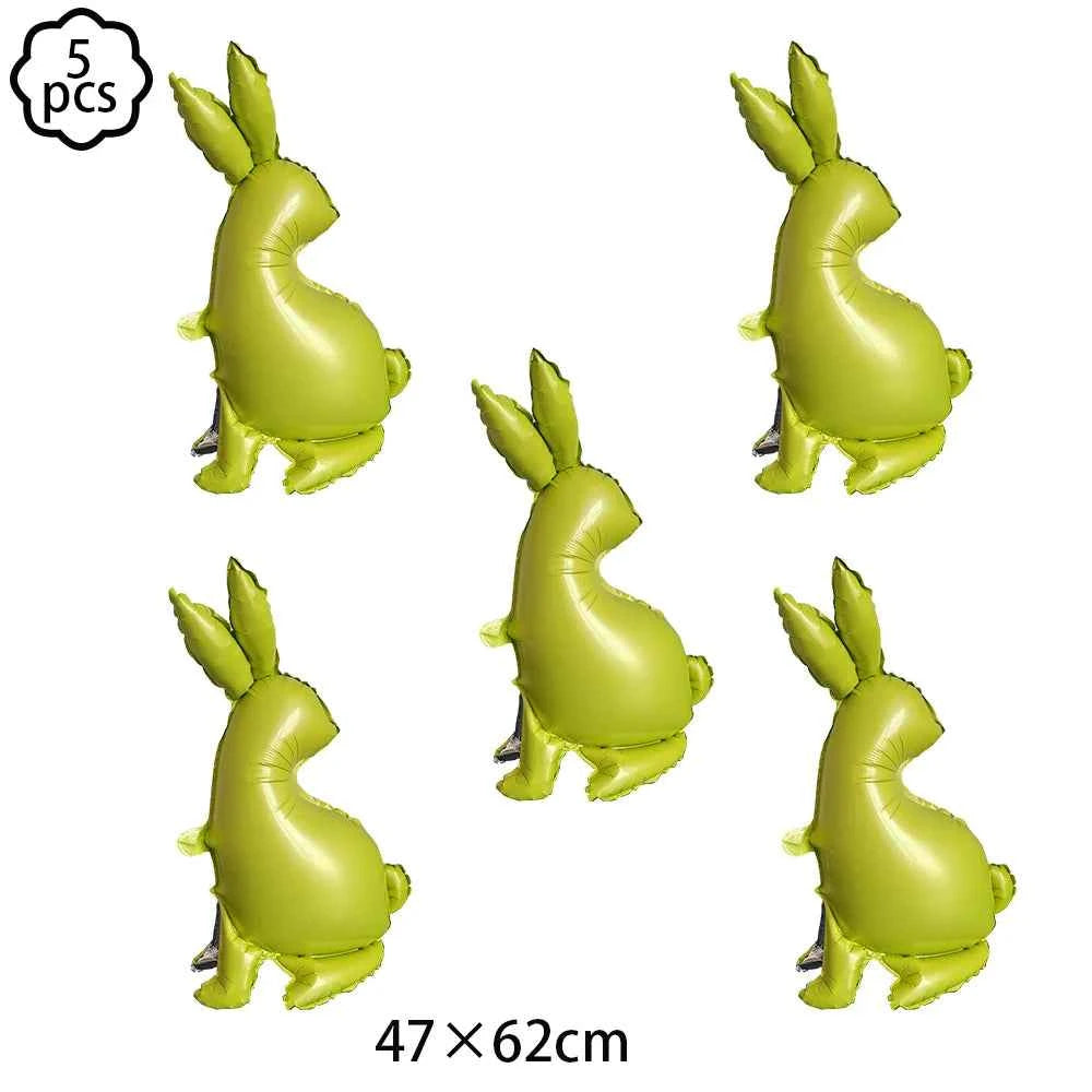 Standing Easter Rabbit Balloon bunny Balloon Easter Balloon Easter Party Decoration Balloon weeding birthday Party Decoration