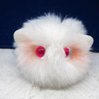 Blush Cat Ball Plush Keychain Cute Cat Bag Charm