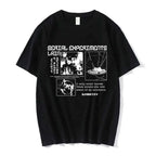 Anime Serial Experiments Lain T-Shirt Men Women Graphic T Shirts Unisex Iwakura Manga Girl Sci Fi Short Sleeve Tee Tops 62463