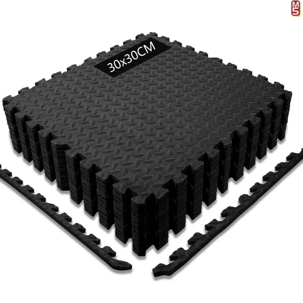 Massage Cushion EVA Foam Puzzle Exercise Mat for Home Gym, Interlocking Gym Floor Mats with Non-Slip Surface Acupressure Mat