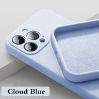 Solid Silicone Phone Case For IPhone 16 & 17