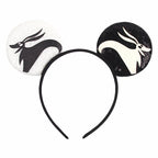 2026 Latest Fashion Ear Headband Sequin Bows For Girl Adult Kids Halloween Party Cosplay Hair Accessories Princess Hairband