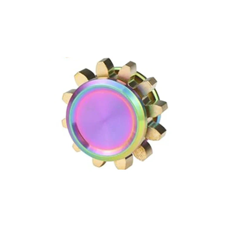 Mini Metal Gear Fidget Spinner Gyroscope Stress Relief EDC Toy