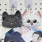 Keychain Geto Suguru and Satoru Gojo Plush Cosplay Doll Pendant Keyrings Couple Accessories Key Chains Fans Gift