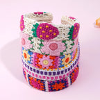 NEW Knitted Headband Bohemian Style Summer Seaside Vacation Handmade Head Band Hair Accessories for Women Girls