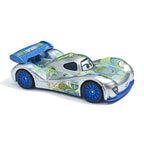 Pixar Cars Electroplated Pink 95 Lightning McQueen 1/55 Metal Die Casting Model Car Alloy Material Collectibles Racing Toys