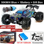4WD Remote Control Car Off Road 4x4 RC High Speed Buggy Truck Super Brushless 50 or 80KM/H Fast Drift Racing Toy Kids Adults