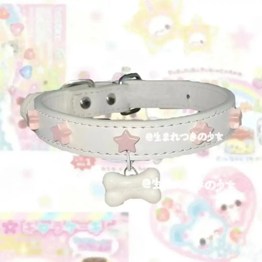 Sweet Cool Cute Bone Collar Couple Personalized Choker Spicy Girl Neck Band Punk Dog Necklace