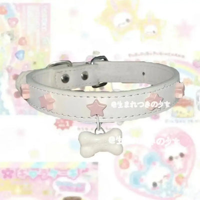 Sweet Cool Cute Bone Collar Couple Personalized Choker Spicy Girl Neck Band Punk Dog Necklace