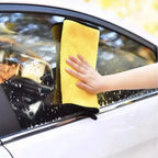 Double Sides Car Microfiber Cloths Super Absorbent Washing Drying Cleaning Towels Auto Detailing Towel Rags Clean Tool