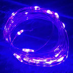 1/5/20M USB LED String Lights Copper Silver Wire Garland Light Waterproof Fairy Lights For Christmas Wedding Party Decoration