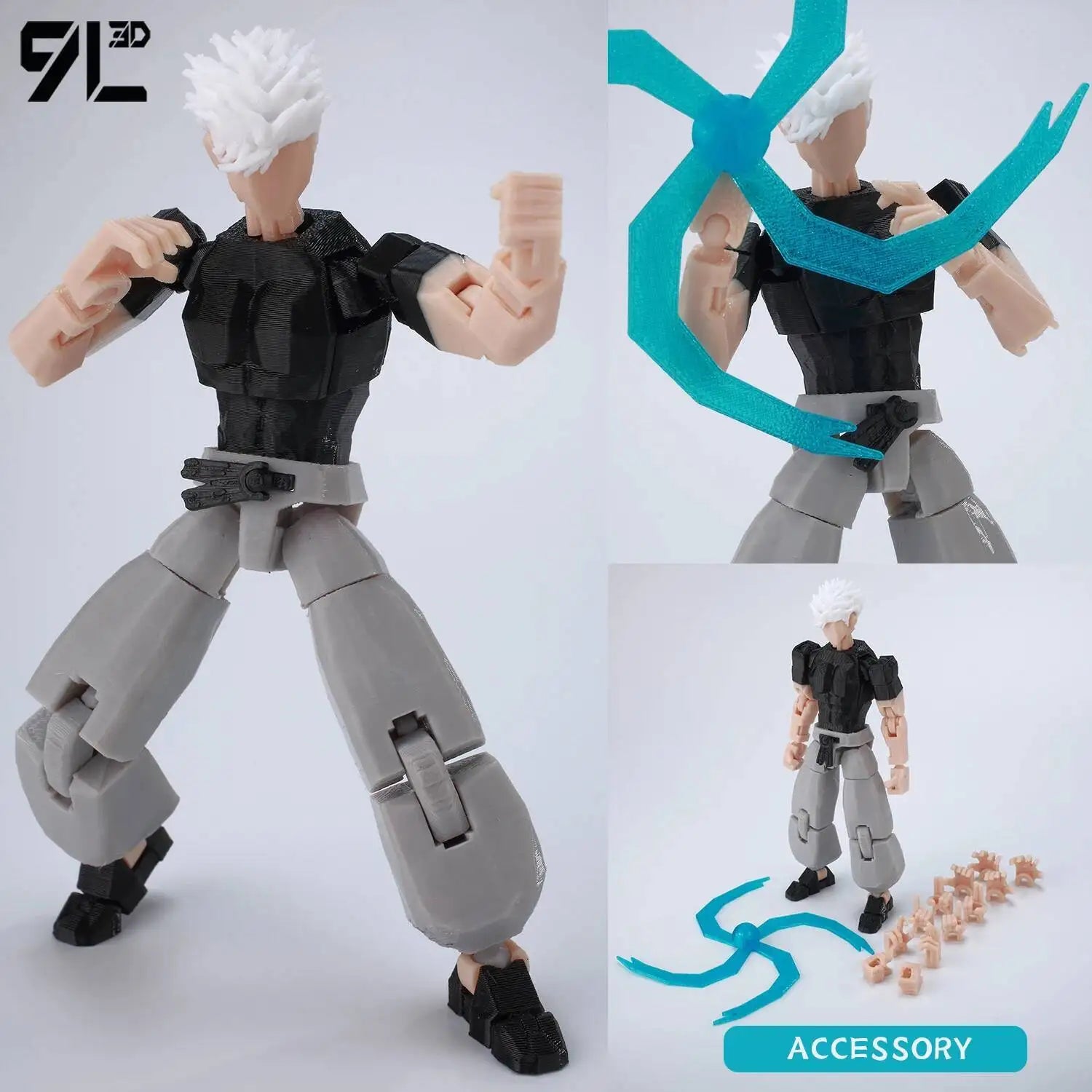 Jujutsu Kaisen Dummy13 Movable Action Figure – Gojo, Sukuna & Anime Model Toy