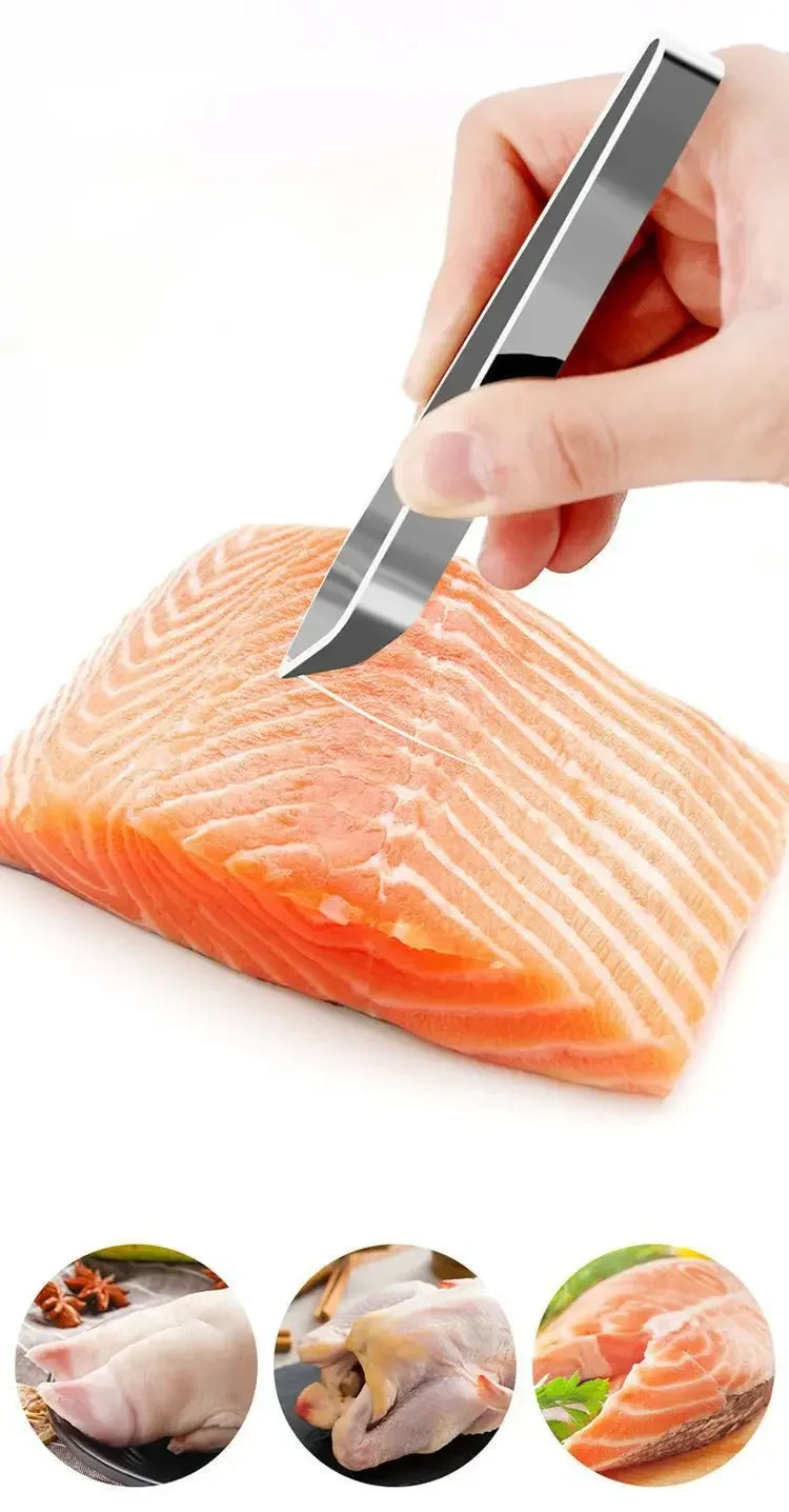 430 Stainless Steel Fish Bone Tweezers – Precision Fish Bone Remover