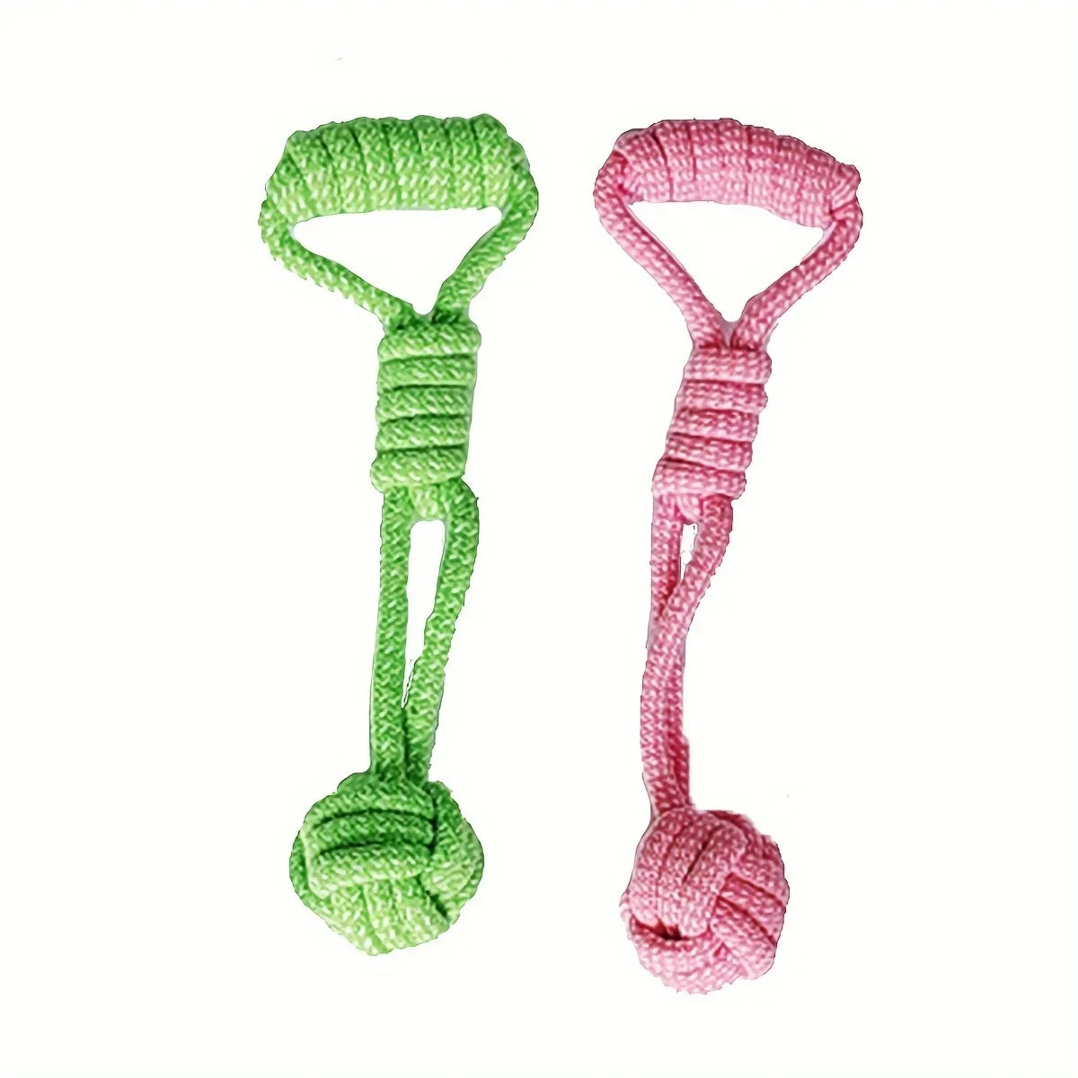Durable Dog Rope Ball Toy for Interactive Tug and Chew Play