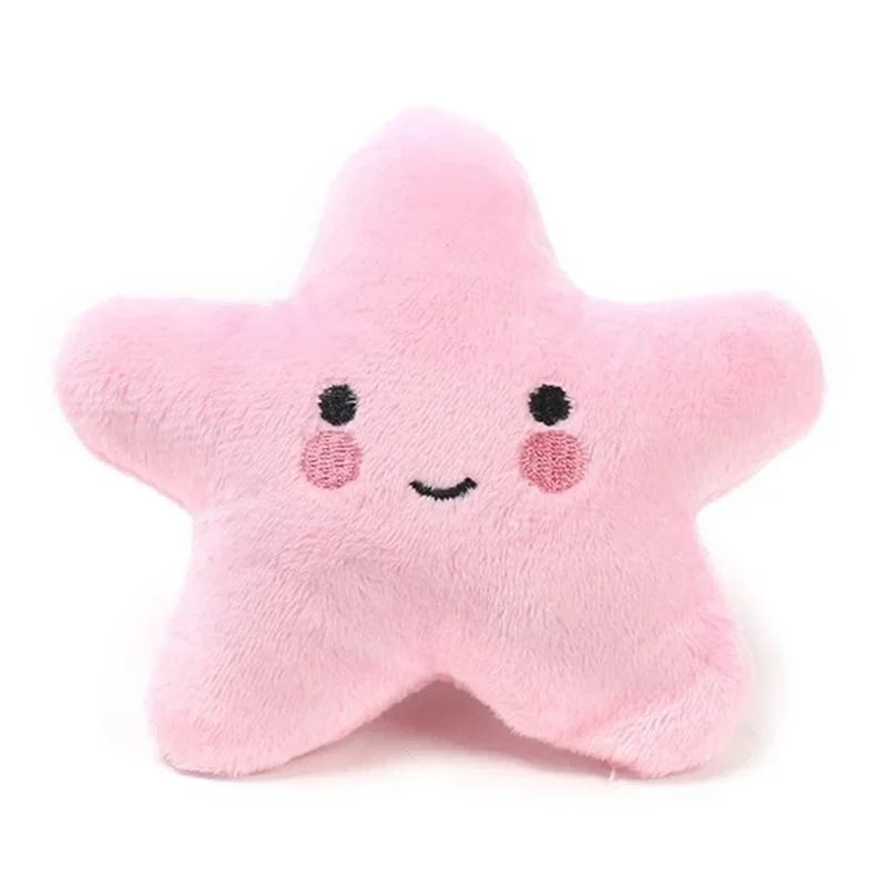 Pet Toy Plush Sounding Pentagram Toy Pet Playing Fun Dog Toys Cat Toys Pet Supplies