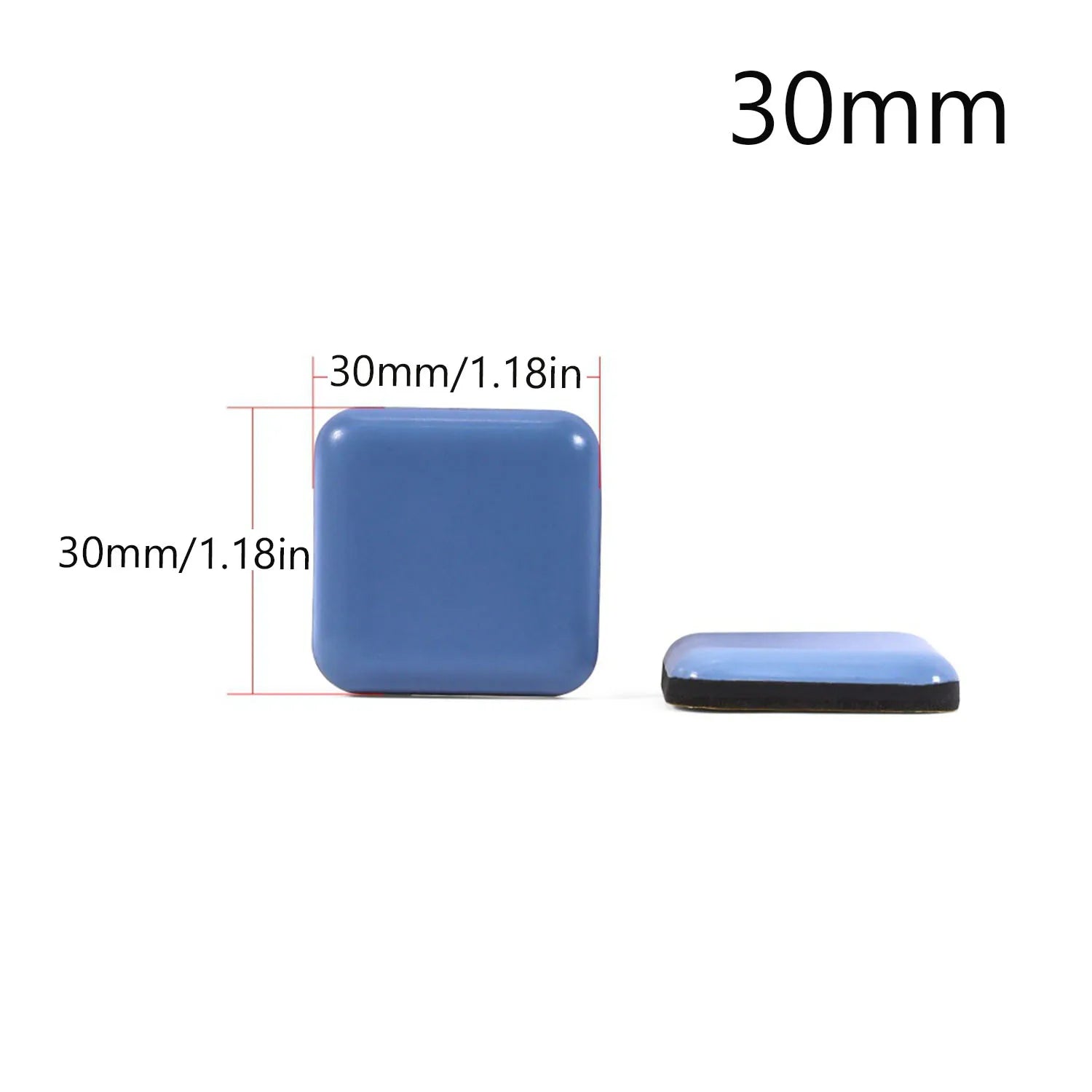 4~32pcs Furniture Leg Slider Pads Anti Scratch Easy Move Heavy Furniture Thickened Moving Pad Anti-abrasion Floor Protector Mat