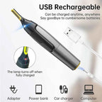 Nose Ear Face Trimmer Electric Shaving Safe Face Care Nose Hair Trimmer For Men Shaving Hair Removal Razor Beard