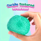 1Pc Squishy Multicolor Texture Ice Ball Squeeze Toy for Kids Adult Soft Pinch Pop Fidget Toys Children Halloween Christmas Gifts