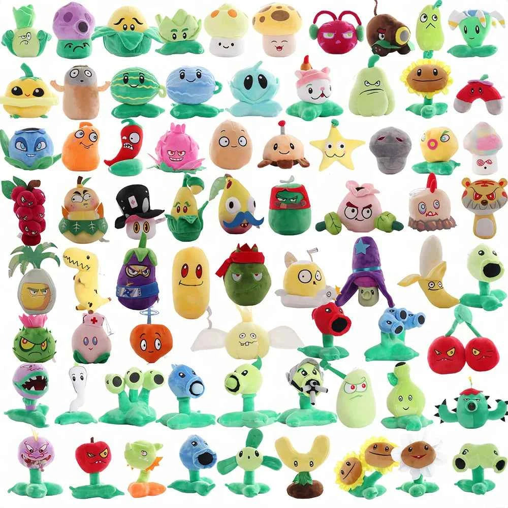 Plants vs Zombies Plush Toys – Cartoon Character Stuffed Dolls Collection
