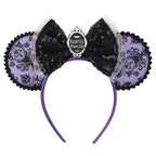 2026 Latest Fashion Ear Headband Sequin Bows For Girl Adult Kids Halloween Party Cosplay Hair Accessories Princess Hairband