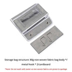 1pc Four-layer Storage Bag Door Hanging Fabric Organizer Bag For Sundries Items Underwear Socks