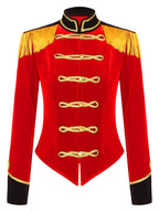 Women Circus Ringmaster Costume – Showman Tailcoat Jacket Outfit